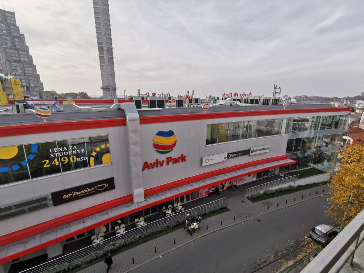 Charlie Aviv Park Lägenhet Belgrad Exteriör bild
